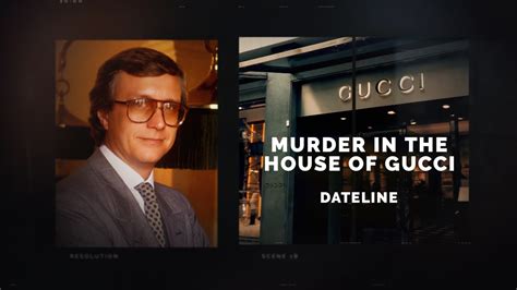 moordenaar gucci|house of Gucci murder case.